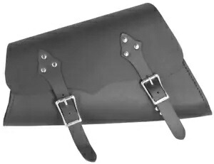 ブラックレザースイングアームツールバッグ 04-20 ハーレースポーツスター XL 1200 883 07313用 Black Leather Swingarm Tool Bag For 04-20 Harley Sportster XL 1200 883 07313 【並行輸入品】