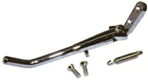 クローム テーパード ジフィー キック サイド スタンド 84-99 ハーレー ソフテイル FXST FLST 23037用 Chrome Tapered Jiffy Kick Side Stand For 84-99 Harley Softail FXST FLST 23037 【並行輸入品】