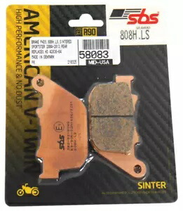 リアブレーキパッド SBS シンタード 04-13 ハーレー スポーツスター XL 1200 883 42836-04 58083 Rear Brake Pads SBS Sintered 04-13 Harley Sportster XL 1200 883 42836-04 58083 【並行輸入品】