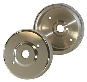 クロームローター 29957-85A ハーレーダイナソフテイルツーリングオルタネーターステーター 17818 Chrome Rotor 29957-85A For Harley Dyna Softail Touring Alternator Stator 17818 【並行輸入品】