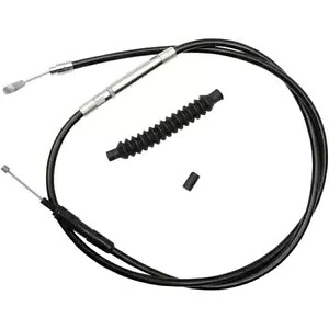 72 インチ ブラック ビニール クラッチ ケーブル 87-06 ハーレー ダイナ ソフテイル FLT FLHR FXD 49367用 72\