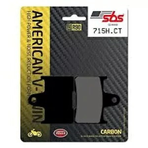 カーボンリアブレーキパッド 14+ ハーレースポーツスター XL 1200 883 41300053 58060 Carbon Rear Brake Pads For 14+ Harley Sportster XL 1200 883 41300053 58060 【並行輸入品】 36,465円