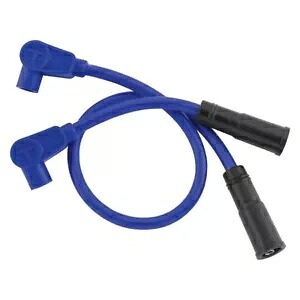 ブルー Sumax サンダーボルト スパーク点火プラグ ワイヤー 08+ ハーレー ロッカー FXCW 18777 Blue Sumax Thundervolt Spark Ignition Plug Wires 08+ Harley Rocker FXCW 18777 【並行輸入品】