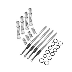 S&S Quikee 調整可能なプッシュロッドキット 99-17 ハーレーツインカムダイナ FLHR FLTR 61910 用 S&S Quikee Adjustable Pushrod Kit For 99-17 Harley Twin Cam Dyna FLHR FLTR 61910 【並行輸入品】