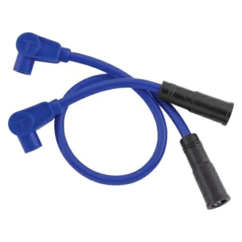 Sumax センターコイルスパークプラグ点火ワイヤーブルーハーレー FXR 18798 Sumax Center Coil Spark Plug Ignition Wires Blue For Harley FXR 18798 【並行輸入品】