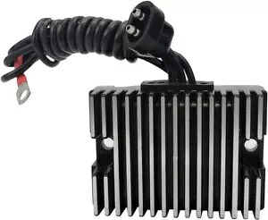 ブラック電圧整流レギュレーター 89-99 ハーレーエボリューション 74519-88 16264 Black Voltage Rectifier Regulator For 89-99 Harley Evolution 74519-88 16264 【並行輸入品】