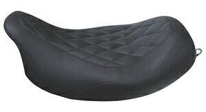 マスタング 76694 ワイドトリッパー ソロシート ダイヤモンドステッチ ブラック 08-21 ツーリング 27260 Mustang 76694 Wide Tripper Solo Seat Diamond Stitch Black 08-21 Touring 27260 【並行輸入品】