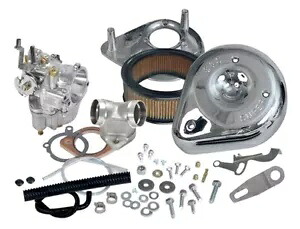 S&S スーパー E キャブレター エアフィルター インテークキット 04-06 ハーレー スポーツスター XL 82015用 S&S Super E Carburetor Air Filter Intake Kit For 04-06 Harley Sportster XL 82015 【並行輸入品】