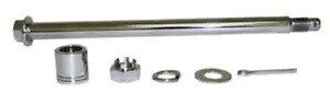 クローム リア アクスル スペーサー キット 86-99 ハーレー ソフテイル FLST FXST ファットボーイ 56251用 Chrome Rear Axle Spacer Kit For 86-99 Harley Softail FLST FXST Fatboy 56251 【並行輸入品】