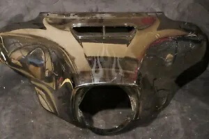 バットウィング フェアリング アウター カーボン フレーム OEM ハーレー ストリートグライド FLHX 57000425EBR D Batwing Fairing Outer Carbon Flames OEM Harley Streetglide FLHX 57000425EBR D 【並行輸入品】