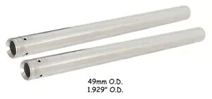 49mm クローム フォーク チューブ 06-17 ハーレー ダイナ FXD / +2インチ FXDWG 36088用 49mm Chrome Fork Tubes For 06-17 Harley Dyna FXD / +2\