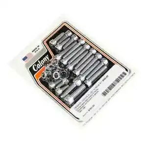 コロニー プライマリー カバー ハードウェア キット アレン クローム 80-84 ハーレー ショベルヘッド 78547 Colony Primary Cover Hardware Kit Allen Chrome For 80-84 Harley Shovelhead 78547 【並行輸入品】