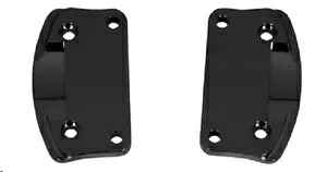 ブラック ファットボーイ フロント フェンダー アダプター マウント キット - 00-13 ハーレー ツーリング 59013-02A Black Fatboy Front Fender Adaptor Mount Kit - 00-13 Harley Touring 59013-02A 【並行輸入品】