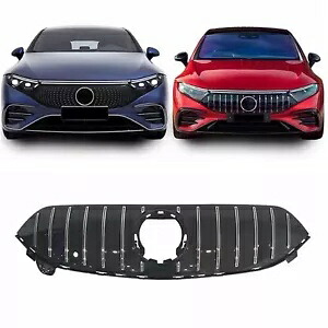 シルバーフロントバンパーグリルメッシュグリルベンツ W297 V297 EQS450 EQS580 2022-2024 Silver Front Bumper Grille Mesh Grill For Benz W297 V297 EQS450 EQS580 2022-2024 【並行輸入品】