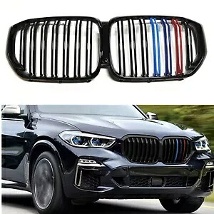 パフォーマンスフロントキドニーグリルトライMカラーインサートブラックBMW G05 X5 2019-22用 Performance Front Kidney Grille Tri M Color Insert Black For BMW G05 X5 2019-22 【並行輸入品】