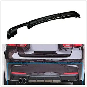 パフォーマンススタイルリアバンパーディフューザーリップ BMW 3 シリーズ F30 F31 12-18 光沢のある Performance Style Rear Bumper Diffuser Lip For BMW 3 Serie F30 F31 12-18 Glossy 【並行輸入品】