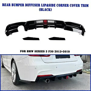 車のリアバンパーディフューザーリップ BMW 3 シリーズ F30 M スポーツ 13-19 14 15 シングルアウト Car Rear Bumper Diffuser Lip For BMW 3 Series F30 M Sport 13-19 14 15 Single Out 【並行輸入品】 45,540円