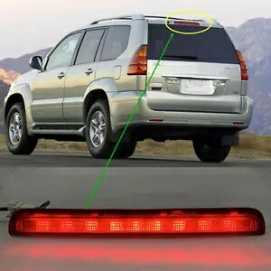 トヨタプラドレクサス GX470 UZJ120 2003-2009 04 リアルーフブレーキライトランプ LED For Toyota Prado Lexus GX470 UZJ120 2003-2009 04 Rear Roof Brake Light Lamp LED 【並行輸入品】