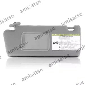 左グレーサンバイザー トヨタ タコマ 2005 2006 2007 2008 2009-2015 ライトなし Left Gray Sun Visor for Toyota Tacoma 2005 2006 2007 2008 2009-2015 W/O Light 【並行輸入品】