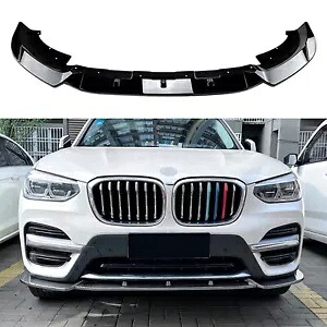 グロスブラックフロントスポイラースプリッターリップ BMW X3 X4 G01 G02 2018-2021 2019 2020 Gloss Black Front Spoiler Splitter Lip For BMW X3 X4 G01 G02 2018-2021 2019 2020 【並行輸入品】