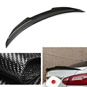 車のリアトランクスポイラーリップ日産アルティマ 2016-2019 PSM スタイルカーボンファイバー Car Rear Trunk Spoiler Lip For Nissan Altima 2016 - 2019 PSM Style Carbon Fiber 【並行輸入品】