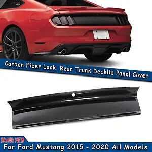 フォードマスタング 2015 16-2020 CF リア蓋トランク Decklid パネル成形トリム A For Ford Mustang 2015 16-2020 CF Rear Lid Trunk Decklid Panel Moulding Trim A 【並行輸入品】
