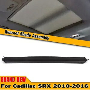 キャデラック SRX 2010-2016 2011 サンルーフサンシェードカーテンカバーシェードブラックに適合 Fit For Cadillac SRX 2010-2016 2011 Sunroof Sunshade Curtain Cover Shade Black 【並行輸入品】