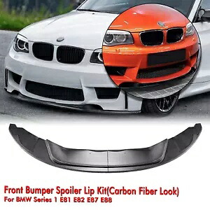 CB スタイルフロントスポイラーリップスプリッターキット BMW E81 E82 E87 E88 1M 2004-2013 CB Style Front Spoiler Lip Splitter Kit For BMW E81 E82 E87 E88 1M 2004-2013 【並行輸入品】