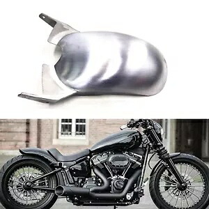 1x リアフェンダープレートマッドガード ハーレー 2018+ ファットボーイ ブレイクアウト FXDR シルバー色用 1x Rear Fender Plate Mudguard For Harley 2018+ Fat Boy Breakout FXDR Silvery 【並行輸入品】