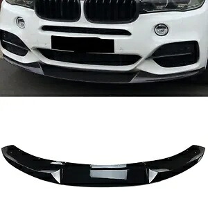 車のフロントバンパースポイラーリップキット BMW X5 F15 2014-2018 15 M スポーツグロスブラック Car Front Bumper Spoiler Lip Kit For BMW X5 F15 2014-2018 15 M Sport Gloss Black 【並行輸入品】