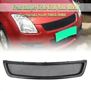 1pc フロントバンパーアッパーグリルメッシュスズキスイフト 2013-2017 2014 グラスファイバー 1pc Front Bumper Upper Grille Mesh For Suzuki Swift 2013-2017 2014 Fiberglass 【並行輸入品】