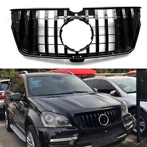 1pc ブラックフロントバンパーグリル GT メルセデスベンツ GL クラス X164 2006-2012 2007 1pc Black Front Bumper Grille GT For Mercedes Benz GL Class X164 2006-2012 2007 【並行輸入品】