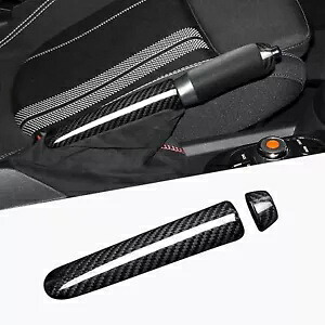 ブラックカーボンファイバーギアシフトノブカバーミニクーパー F55 F56 F57 2014-2022 Black Carbon Fiber Gear Shift Knob Cover For Mini Cooper F55 F56 F57 2014-2022 【並行輸入品】 36,465円
