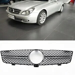 1pc シルバーフロントバンパーグリルメッシュグリルベンツ W219 CLS クラス 2008 2009-2011 1pc Silver Front Bumper Grille Mesh Grill For Benz W219 CLS CLASS 2008 2009-2011 【並行輸入品】