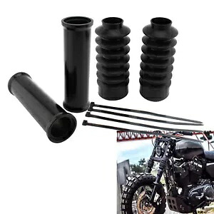 ハーレースポーツスター XL883 1200 アッパーフォークチューブショックアブソーバー + ダストカバー A For Harley Sportster XL883 1200 Upper Fork Tube Shock Absorber + Dust Cover A 【並行輸入品】