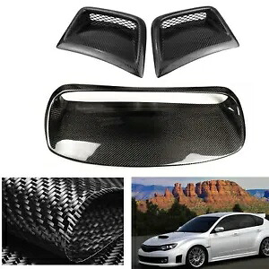 カーボンファイバーフードボンネットベントスクープスバルインプレッサ WRX STi 2008-2014 2009 Carbon Fiber Hood Bonnet Vent Scoop For Subaru Impreza WRX STi 2008-2014 2009 【並行輸入品】 58,080円