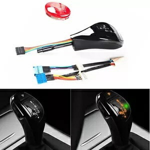 車のギアシフトノブエンジン停止ボタンカバー BMW E シャーシック E81 E82 E84 E87 Car Gear Shift Knob Engine Stop Button Cover For BMW E Chassic E81 E82 E84 E87 【並行輸入品】