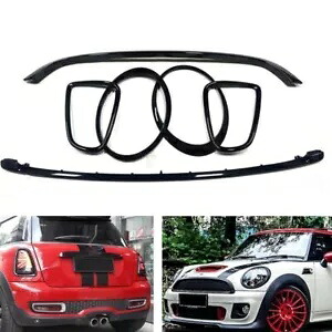1 セットヘッドライトトリムテールライトフレームカバーグリルミニクーパー JCW R55/56/57 1 Set Headlight Trim Tail Light Frame Cover Grille For Mini Cooper JCW R55/56/57 【並行輸入品】
