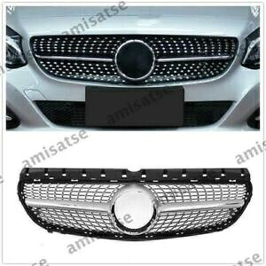 フロントグリルアッパーグリル 2015-2019 W246 B クラス シルバー WO AS Front Grille Upper Grill for 2015-2019 W246 B Class Silver WO AS 【並行輸入品】