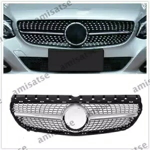 フロントグリルアッパーグリル 2015-2019 W246 B クラス シルバー WO AS Front Grille Upper Grill for 2015-2019 W246 B Class Silver WO AS 【並行輸入品】