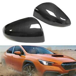 ドライカーボンファイバーリアミラーカバーアドオンスバル WRX LEVOGRS4 STI VB 2022-up Dry Carbon Fiber Rear Mirror Cover Add On For Subaru WRX LEVOGRS4 STI VB 2022-up 【並行輸入品】