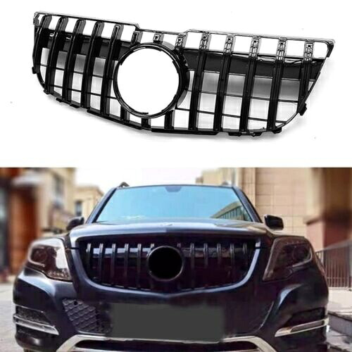 車のフロントバンパーグリルブラックメルセデスベンツ GLK クラス X204 2013-2015 黒 Car Front Bumper Grille Black For Mercedes Benz GLK Class X204 2013-2015 Black 【並行輸入品】