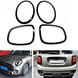 交換用ヘッドライト テールライト フレーム トリム ミニ クーパー S F55 F56 F57 JCW 用 Replacement Headlight Taillight Frame Trim For Mini Cooper S F55 F56 F57 JCW 【並行輸入品】