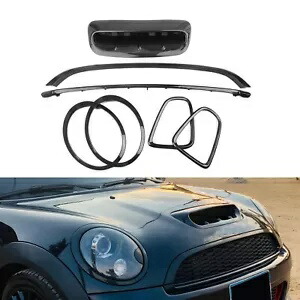 CB ルックフロントリアライトフレームグリルトリムミニクーパー S R55 R56 R57 07-14 CB Look Front Rear Light Frame Grille Trims For Mini Cooper S R55 R56 R57 07-14 【並行輸入品】