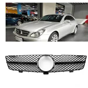 メルセデスベンツ W219 CLS クラス 2008-2011 車のフロントバンパーグリルブラックに適合 Fit For Mercedes Benz W219 CLS CLASS 2008-2011 Car Front Bumper Grille Black 【並行輸入品】