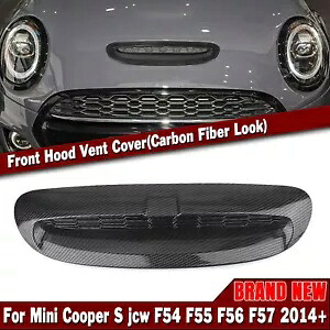 フロントフードスクープベントカバーミニクーパー S JCW F54/55/56/57 14-24 CB スタイル Front Hood Scoop Vent Cover For Mini Cooper S JCW F54/55/56/57 14-24 CB Style 【並行輸入品】