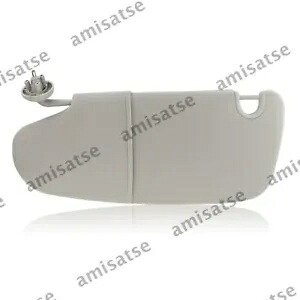 左ドライバーサンバイザー RAM 1500 2500 3500 オーバーヘッドコンソールなし 2002-2009 Left Driver Sun Visor For RAM 1500 2500 3500 Without Overhead Console 2002-2009 【並行輸入品】
