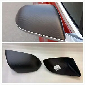 カーボンファイバーミラーカバー Tesla Model 3 2017-2023 アドオンマット A Carbon Fiber Mirror Cover For Tesla Model 3 2017-2023 Add on Matte A 【並行輸入品】