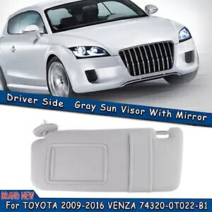 ドライバーサンバイザーサンバイザートヨタ 2009-2016 VENZA サンルーフ付き 74320-0T022-B1 DRIVER SUN VISOR SUNVISOR For TOYOTA 2009-2016 VENZA WITH SUNROOF 74320-0T022-B1 【並行輸入品】