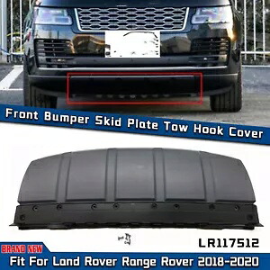フロントバンパースキッドプレート LR117512 ランド??ローバーレンジローバー 18-20 牽引フックカバー Front Bumper Skid Plate For LR117512 Land Rover Range Rover 18-20 Tow Hook Cover 【並行輸入品】